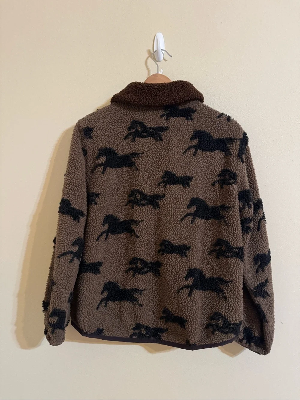 The Great. The Pasture Fleece Jacket Hickory 1 Small - Picture 5 of 5